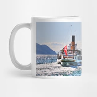 'La Suisse' on Lake Geneva, Switzerland Mug